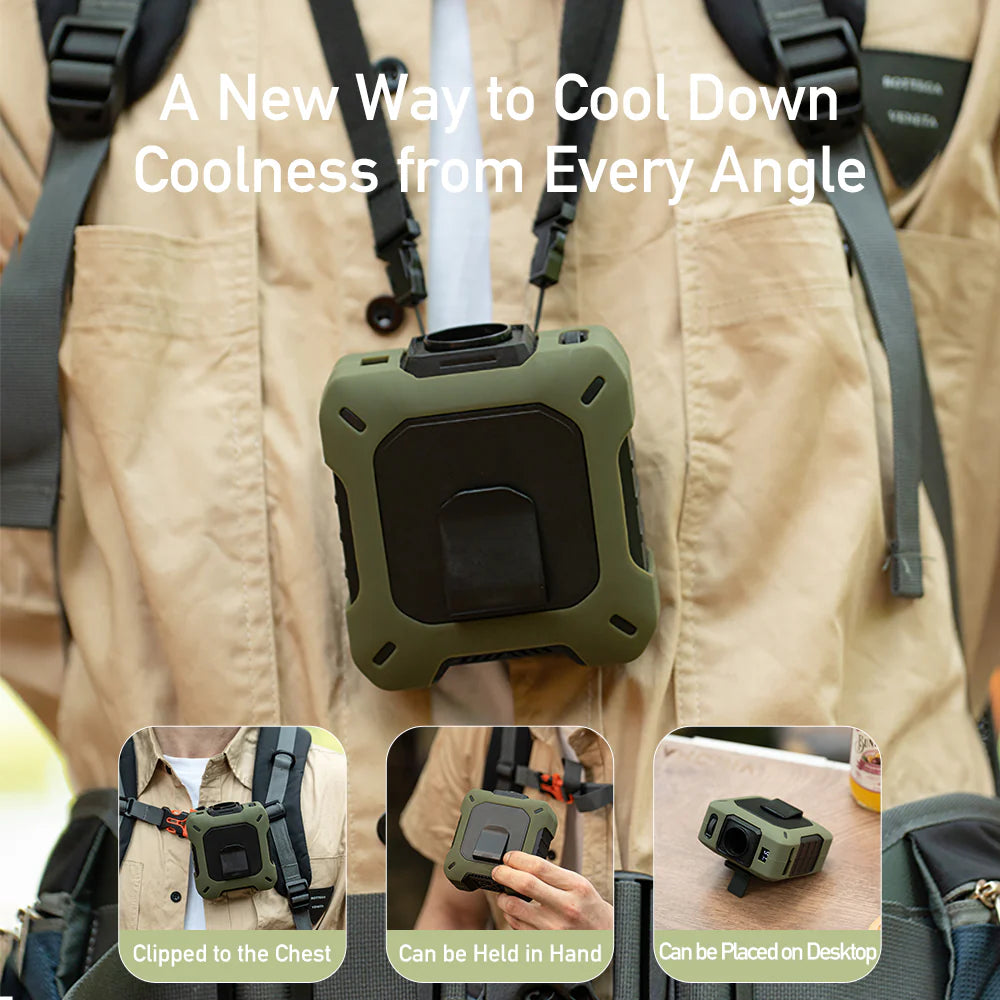 CoolBelt Pro – Wearable Waist Fan & Power Bank