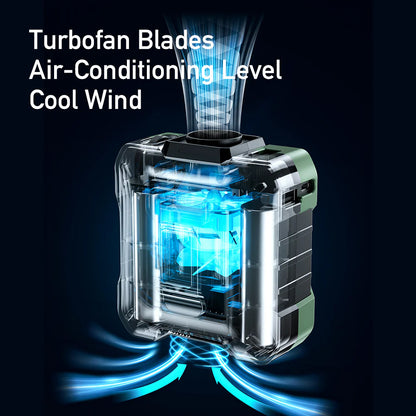 CoolBelt Pro – Wearable Waist Fan & Power Bank