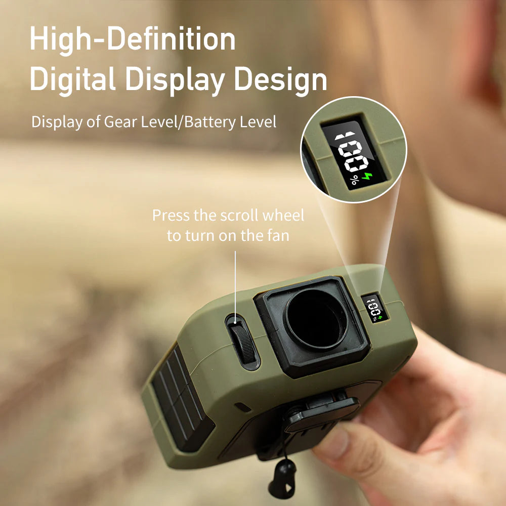 CoolBelt Pro – Wearable Waist Fan & Power Bank