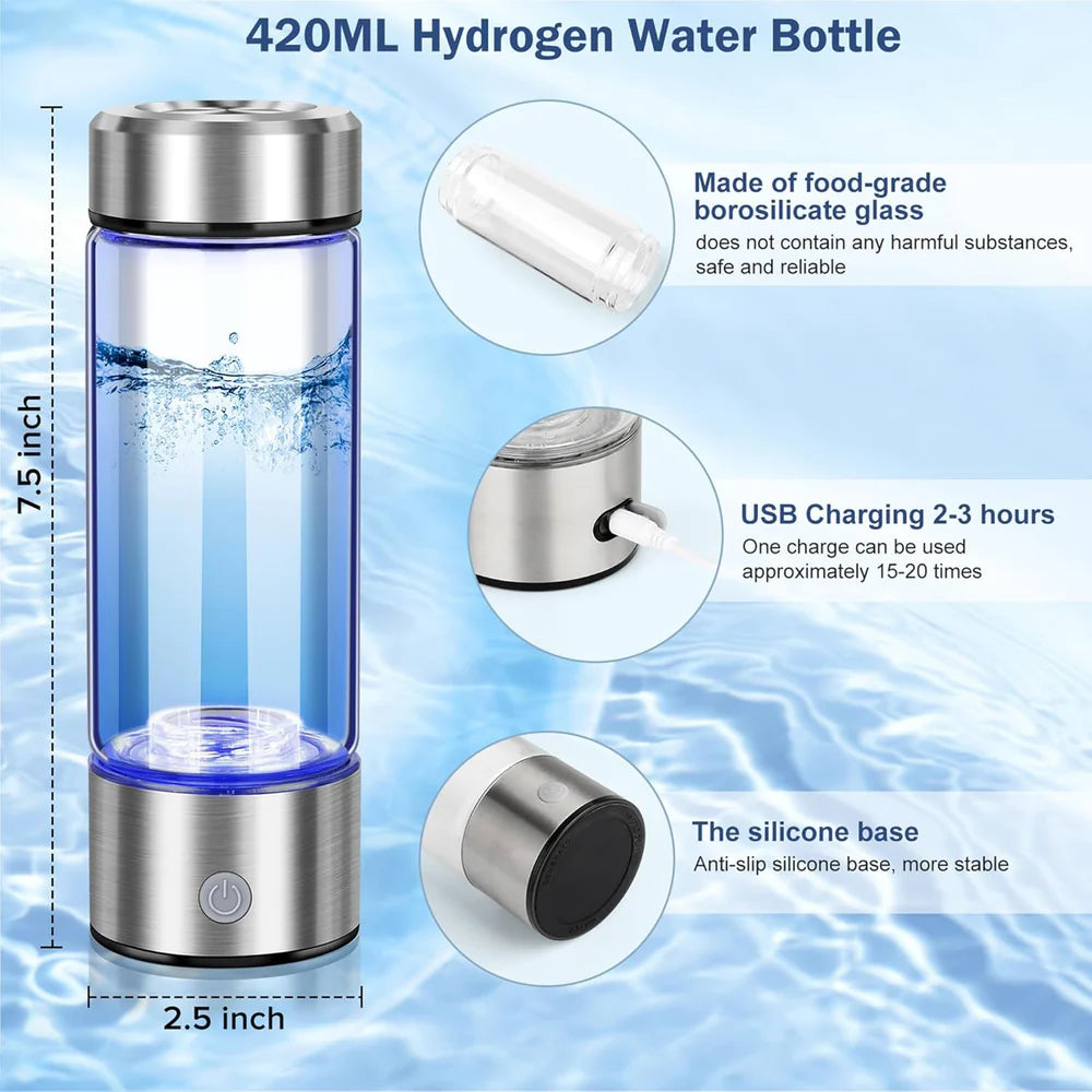 Hydrogen Wellness Water Bottle